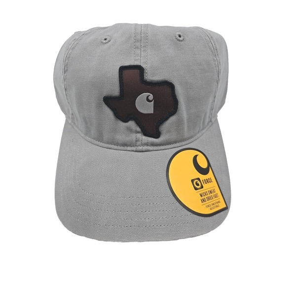 Carhartt Other - Carhartt Texas Canvas Patch Grey Gray Hat Cap New With Tags Free Shipping!